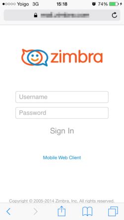 zimbra kaps|Zimbra Mobile Installation and Setup for iPhone.